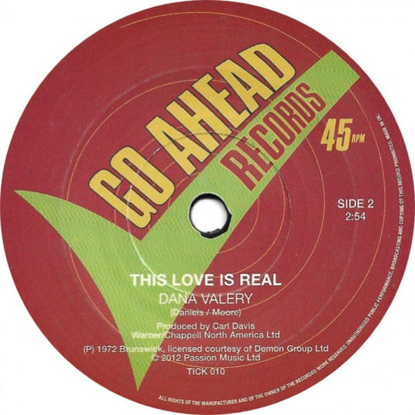 Dana Valery : You Babe / This Love Is Real (7")