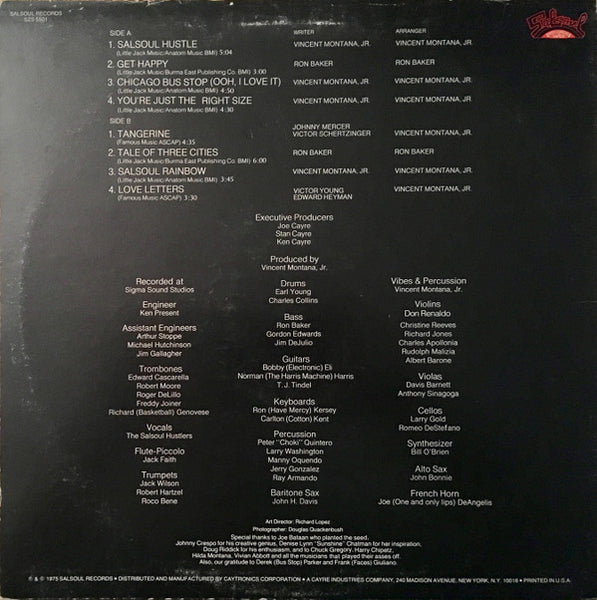 The Salsoul Orchestra : Salsoul Orchestra (LP, Album, Pit)