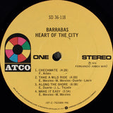 Barrabas : Heart Of The City (LP, Album, PR)