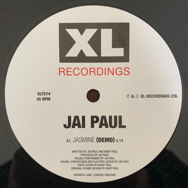 Jai Paul : Jasmine (Demo) (12")