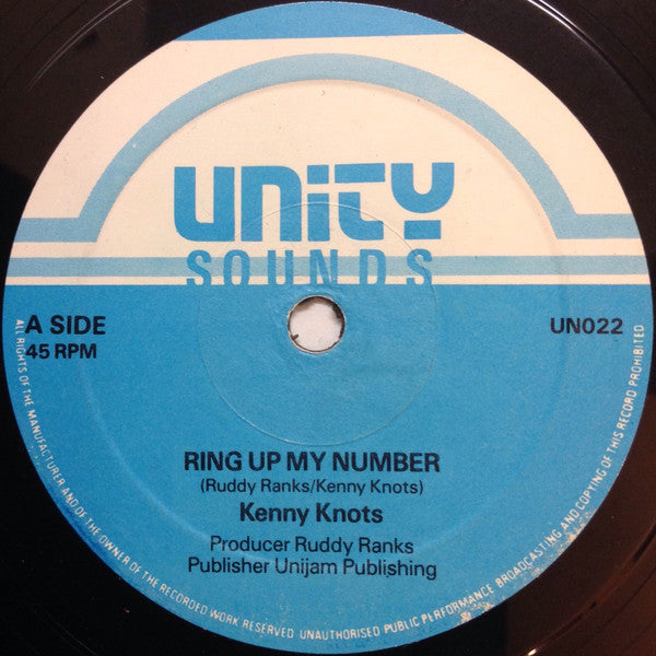 Kenny Knots / Mikey Murka : Ring Up My Number / We Try (12")