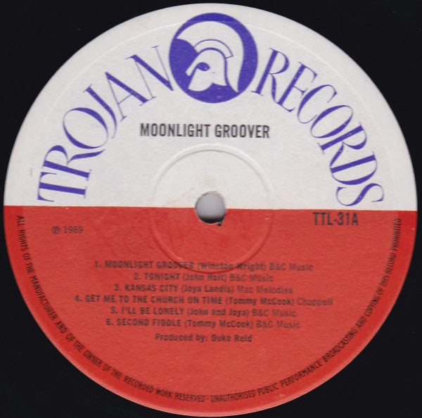 Various : Moonlight Groover (LP, Comp)