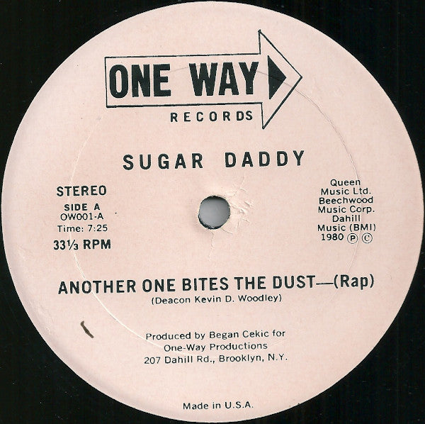 Sugar Daddy (2) : Another One Bites The Dust (12")