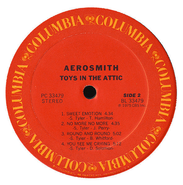 Aerosmith : Toys In The Attic (LP, Album, Pit)