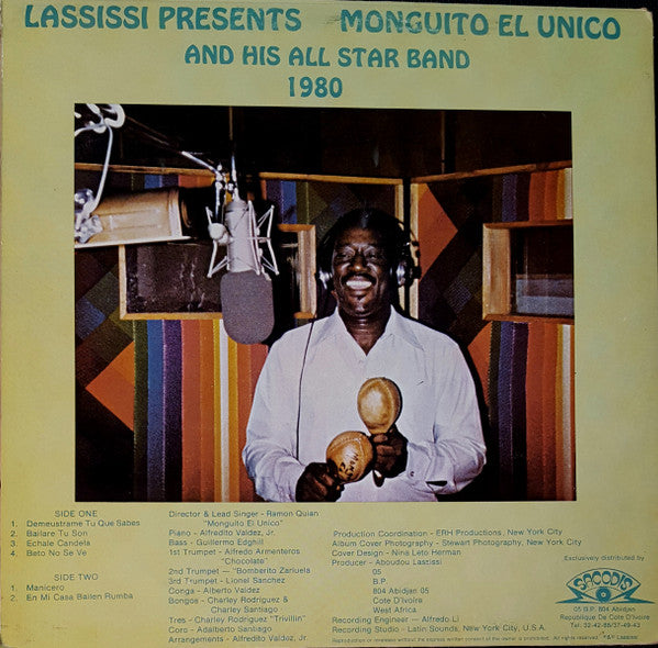 Monguito El Unico* : Lassissi Presents Monguito El Unico 1980 - From Africa To Cuba (LP, Album)