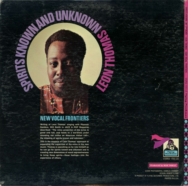 Leon Thomas : Spirits Known And Unknown (LP, Album, Pit)