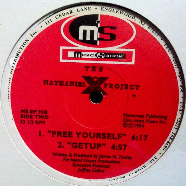 The Nathaniel X Project : E.P. (12", EP)