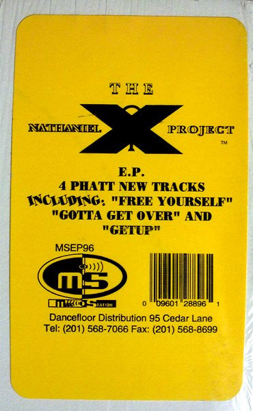 The Nathaniel X Project : E.P. (12", EP)