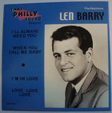 Len Barry : I'll Always Need You / When You Call Me Baby / I'm In Love / Love, Love, Love (2x7", Ltd, Promo, Dou)