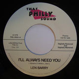 Len Barry : I'll Always Need You / When You Call Me Baby / I'm In Love / Love, Love, Love (2x7", Ltd, Promo, Dou)