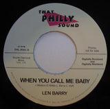 Len Barry : I'll Always Need You / When You Call Me Baby / I'm In Love / Love, Love, Love (2x7", Ltd, Promo, Dou)