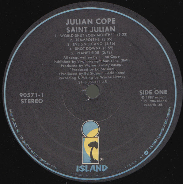 Julian Cope : Saint Julian (LP, Album, All)