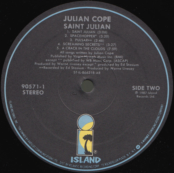 Julian Cope : Saint Julian (LP, Album, All)