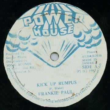 Frankie Paul : Kick Up Rumpus (12")