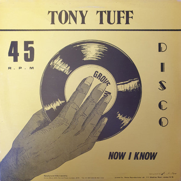 Tony Tuff : I'm So Glad (12")