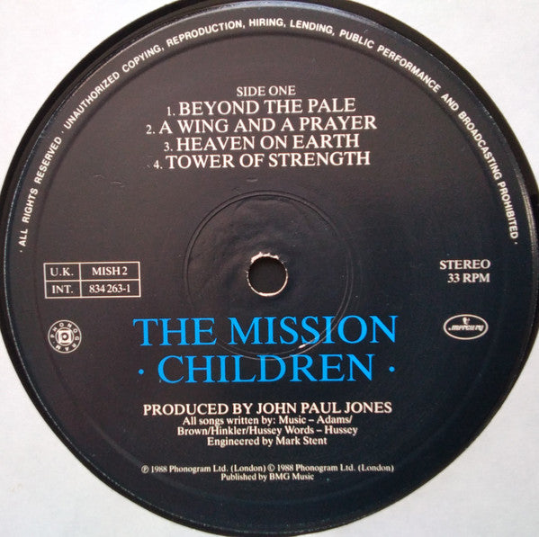 The Mission : Children (LP, Album, Gat)