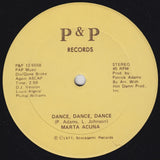 Marta Acuna : Dance, Dance, Dance (12")