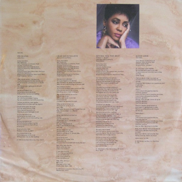 Anita Baker : Giving You The Best That I Got (LP, Album, SP )