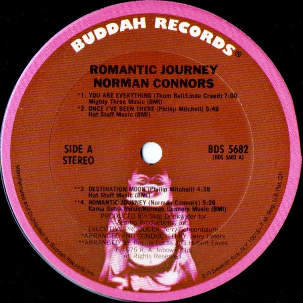 Norman Connors : Romantic Journey (LP, Album, Pit)