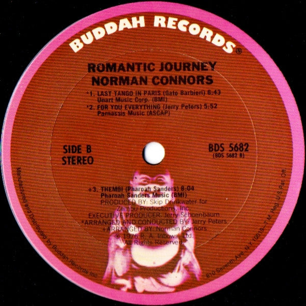 Norman Connors : Romantic Journey (LP, Album, Pit)