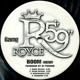 Royce Da 5'9" : Boom (New) / We're Live (Danger) (12")