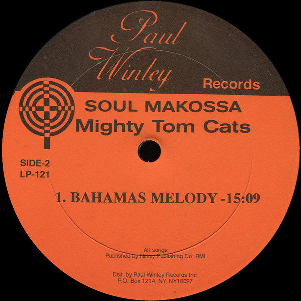 The Mighty Tom Cats* : Soul Makossa (LP, Album, RE)