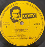 Chief Commander Ebenezer Obey And His International Brothers* : Chief Commander Ebenezer Obey And His International Brothers (LP, Album)