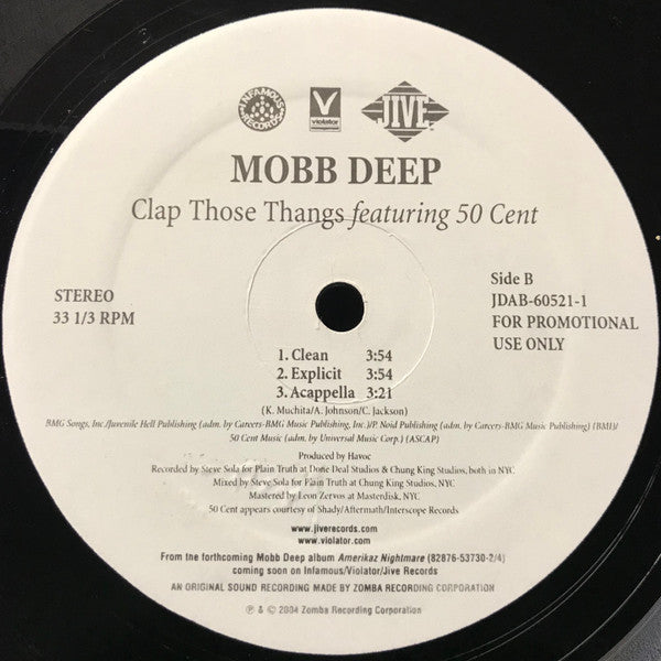 Mobb Deep : Got It Twisted / Clap Those Thangs (12", Promo)