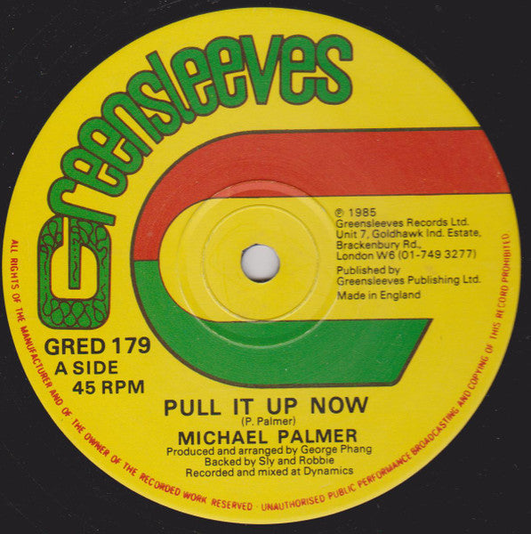 Michael Palmer : Pull It Up Now / Mr. Big Stuff  (12")