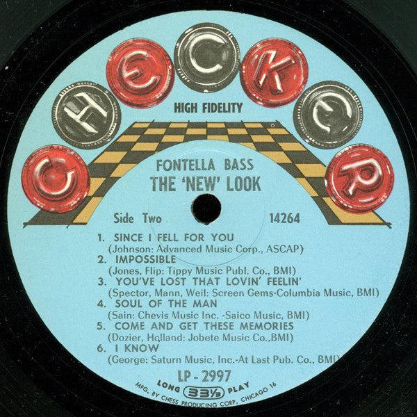 Fontella Bass : The 'New' Look (LP, Album, Mono)