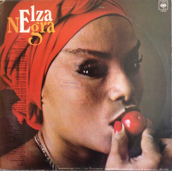 Elza Soares : Elza Negra, Negra Elza (LP, Album)