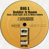 Big L : Holdin' It Down (12", Promo)