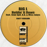 Big L : Holdin' It Down (12", Promo)