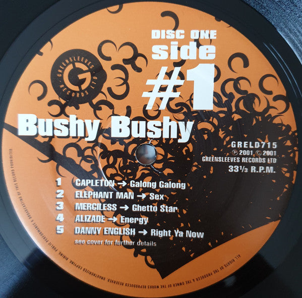 Various : Bushy Bushy (2xLP, Comp)