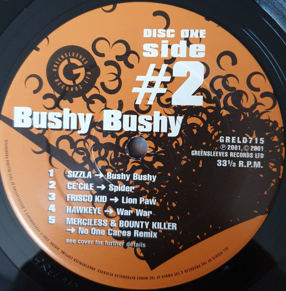 Various : Bushy Bushy (2xLP, Comp)