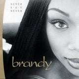 Brandy (2) : Never Say Never (2xLP, Album)