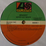 Brandy (2) : Never Say Never (2xLP, Album)