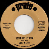 Love 'N Stuff : Right On, Brothers, Right On (7")