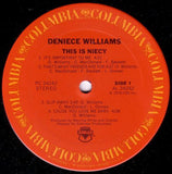 Deniece Williams : This Is Niecy (LP, Album)