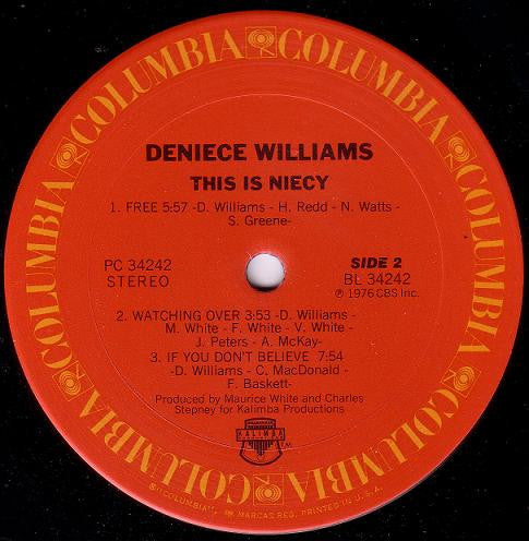 Deniece Williams : This Is Niecy (LP, Album)