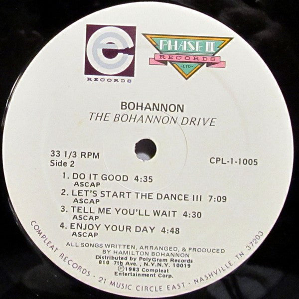 Bohannon* : The Bohannon Drive (LP, Album)