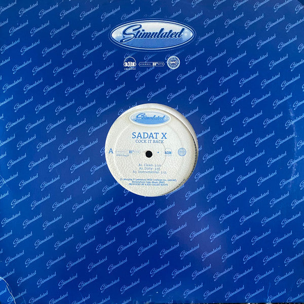 Sadat X : Cock It Back / You Can't Deny (12", Single, Promo)