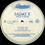 Sadat X : Cock It Back / You Can't Deny (12", Single, Promo)