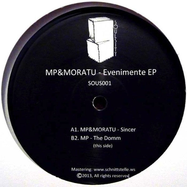 MP & Moratu : Evenimente EP (12", EP)