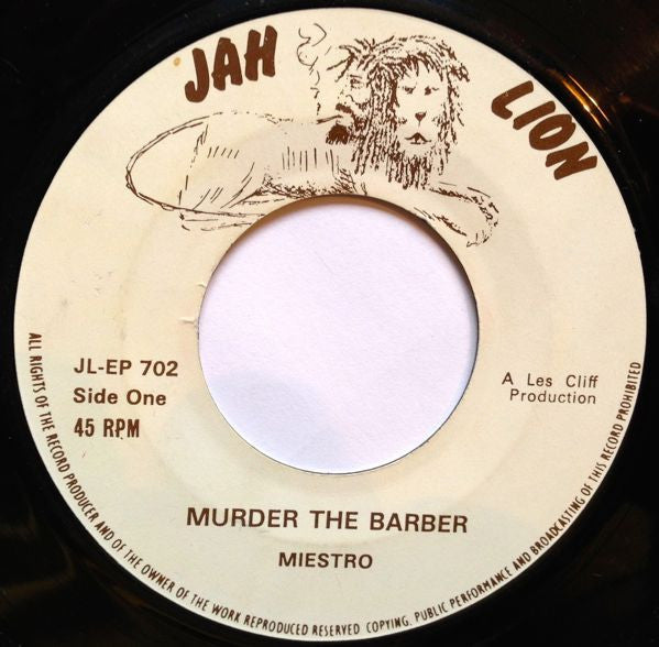 Miestro : Murder The Barber (7", Big)