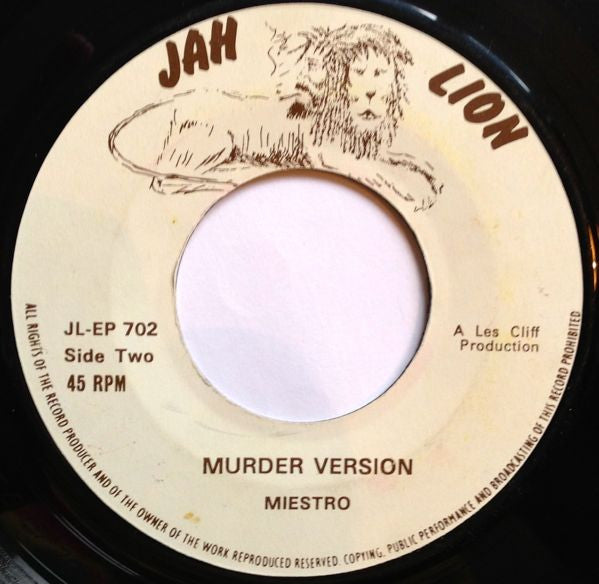 Miestro : Murder The Barber (7", Big)