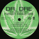 Dr. Dre Featuring Eminem : Forgot About Dre (12", Promo)