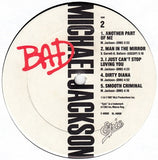 Michael Jackson : Bad (LP, Album, Car)