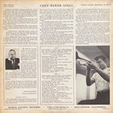 Chet Baker : Chet Baker Sings (LP, Album, RE)