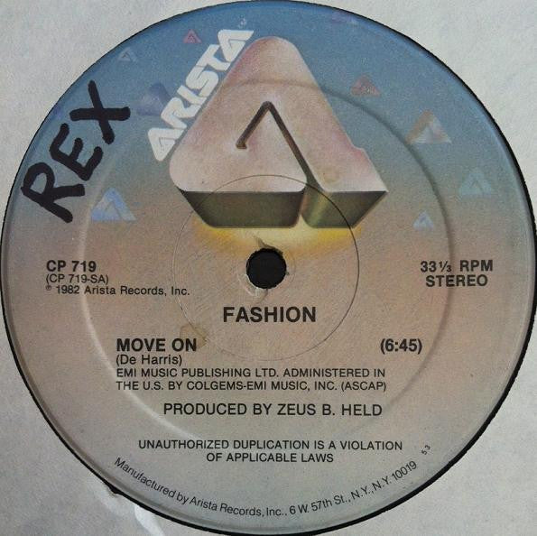 Fashion : Move On (12")